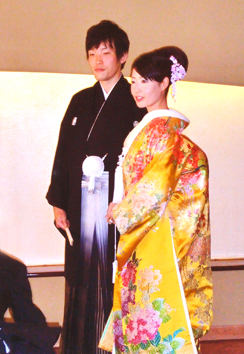 wedding kanzashi