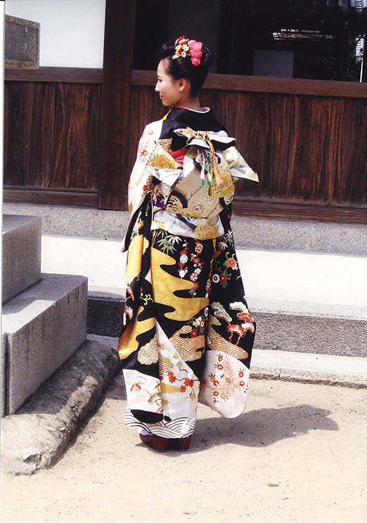 happy wedding ceremony wedding guest kimono